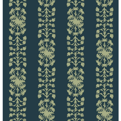 Palmberry Performance Faux leather Fabric