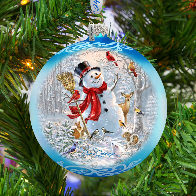 Ornement en forme de boule de Noël «Holiday Splendor»