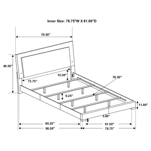 Dimensions du produit