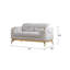 Causeuse de style moderne-369136006