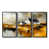 Toile avec cadre flottant noir sélectionné