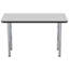 Table rectangulaire d'activité rectangulaire avec pieds réglables-124943179-49447492-99105923