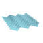 11"X 12.6" Herringbone Polished Glass Mosaic Tile-61266920