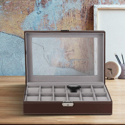 Faux Leather Decorative Box