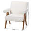 Chaise d'appoint Darley Baxton Studio Georgina