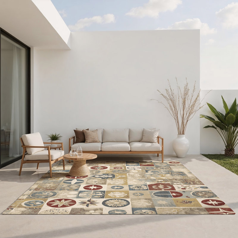 Tapis intérieur et extérieur Sleek Glow, Rectangle 1 pi 6 po x 2 pi 6 po