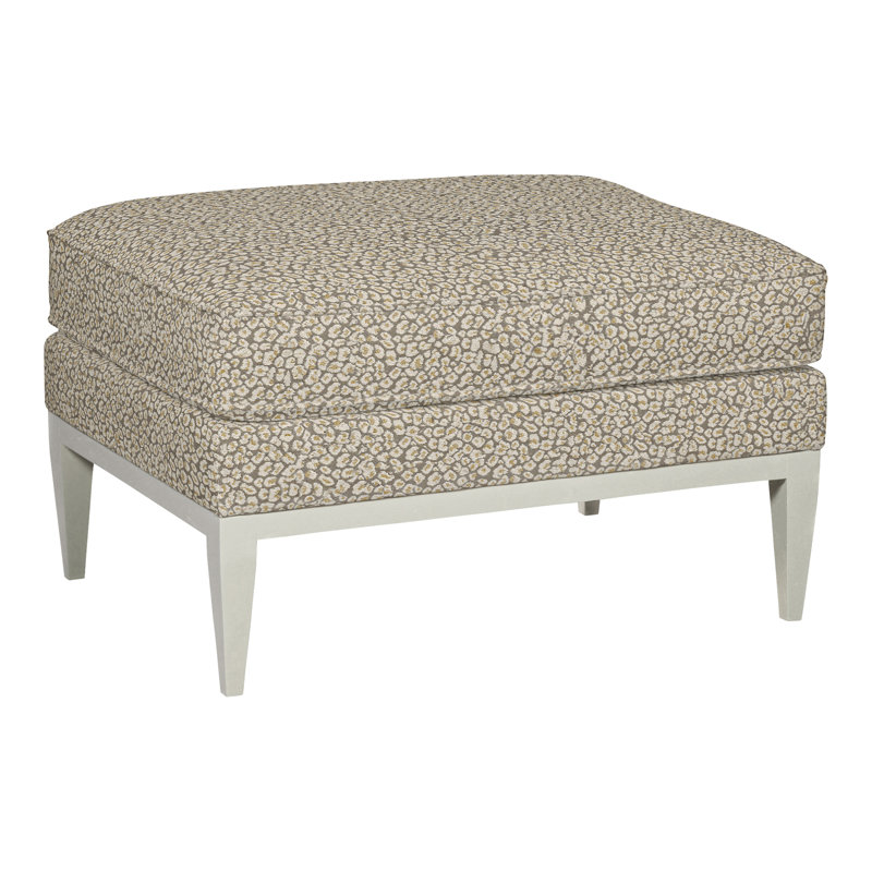 Camilla Upholstered Ottoman, Ian Pewter, Wrenn
