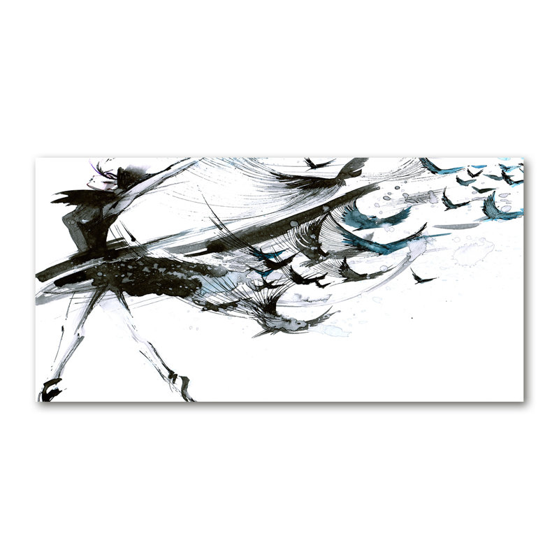 Ballerina - No Frame Print on Canvas