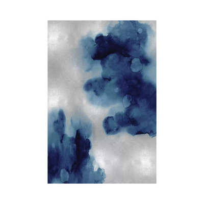 Entice In Indigo I by Lauren Mitchell - Wrapped Canvas Gallery-Wrapped Canvas Giclée