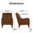 Tommy Hilfiger Andover Leather Accent Chair