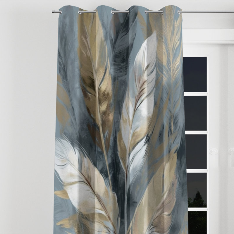 Analey - Traditional Velvet Grommet Curtain - 1 panel, 52" W x 84" L, Silver Grommets