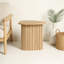 41cm W Manufactured Wood Bedside Table-2016715375