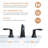 2-handle Bathroom Faucet with Drain Assembly-91959721