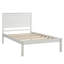 Base de lit plateforme avec tête de lit, support à lattes de bois, aucun sommier requis -1704848010-1704848013