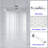 Complete Shower System with Rough in-Valve-60199638