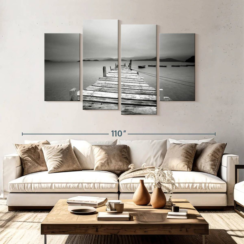 Aletra Monochrome Dock, 54" H x 84" W