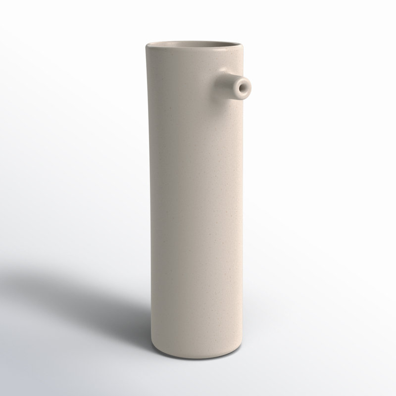 Vase de table intérieur / extérieur Makai, Pierre, H 8 po x l 3,5 po x P 2,5 po