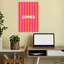 Imprimé mural rose, rose et orange-129897523