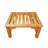 Ingrid Solid Wood Teak Outdoor Bench