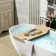 63" Freestanding Solid Surface Bathtub Stone Resin with Overflow and Pop-up Drain, 3 Colors Option
