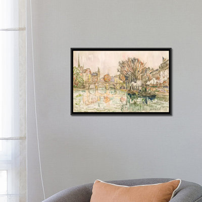 The Pont Neuf, Paris by Paul Signac - Gallery-Wrapped Canvas Giclée