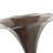 Wood Functional Brown Gramophone with Record