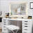 LED Crystal Mirror Light With Dimmable Lights