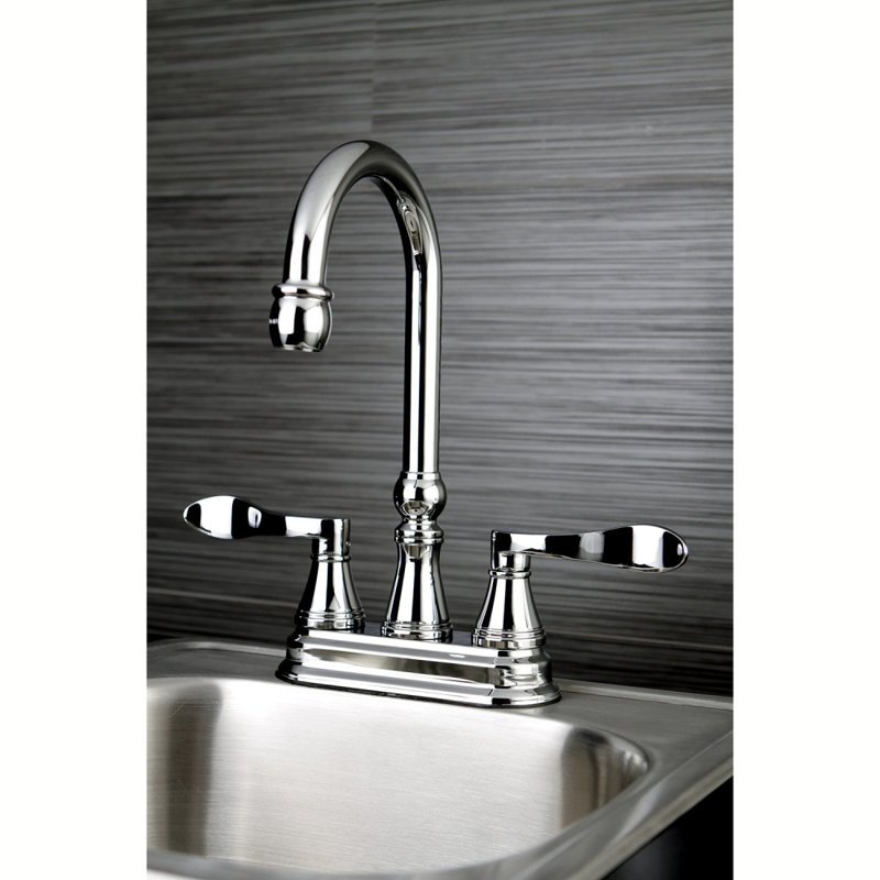 Robinet de bar Kingston, Chrome poli