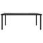 Etheldreda Rectangular Metal Outdoor Dining Table , 90cm cm W cm D-2130794888-2089762071