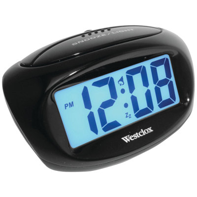 Modern & Contemporary Digital Tabletop Clock with Alarm in