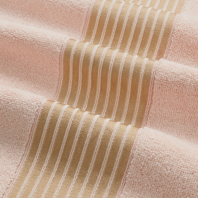 Juicy Couture Melissa Bath Towels, 2-Bath Towels, 2-Hand Towels, and 2-Washcloths, Crystal Pink