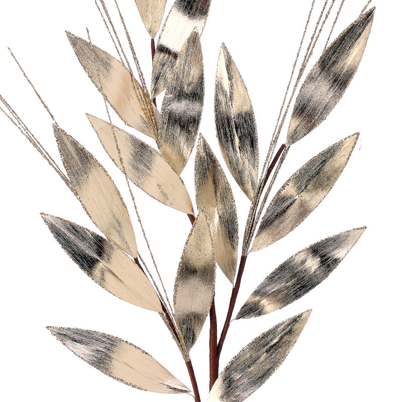 32 po feuille d'herbe métallique Laurel