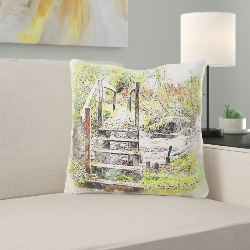 Coussin river Natalya, Microsuède, Intérieur
