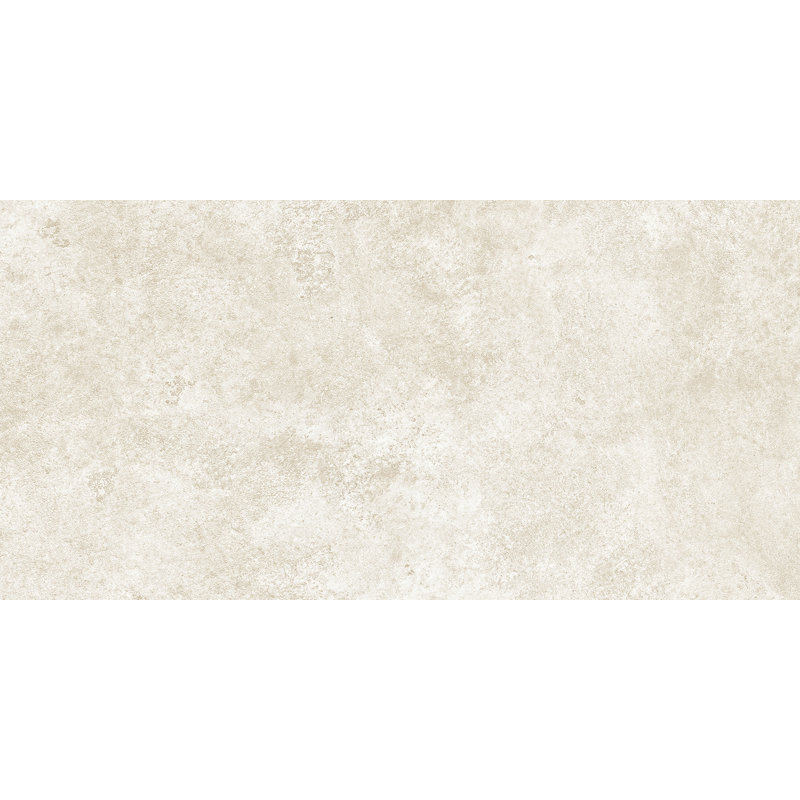 Shibumi Minimal Stone Look 12"x24" Porcelain Floor and Wall Tile, Ivory