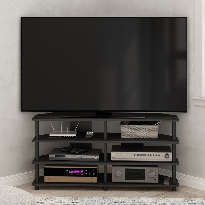 Regnia TV Stand for TVs up to 55", Black