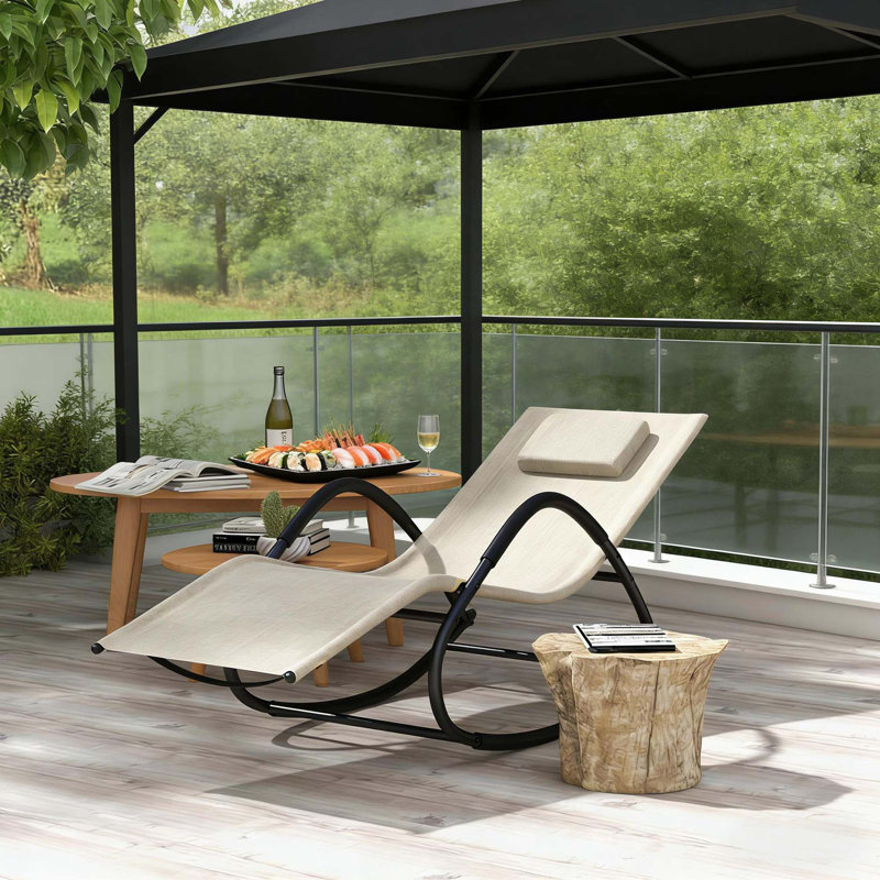 Chaise berçante d'extérieur, chaise berçante résistante