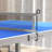 Soozier Foldable Table Tennis Table (Paddles Included)-97292040