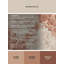 Tapis beige doux et moelleux à motif floral rétro - reliure beige-38150793