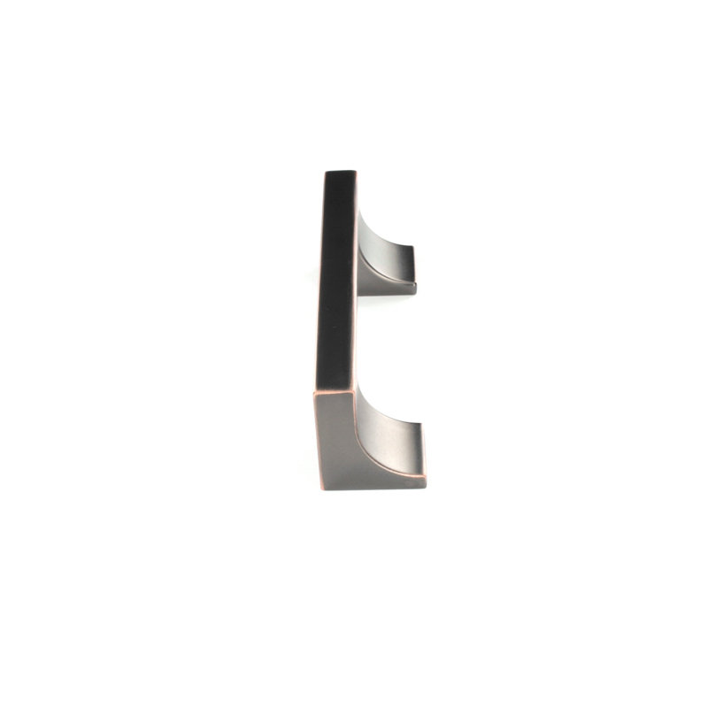 Swoop Kitchen Cabinet Handles, Solid Core Drawer Pulls for Cabinet Doors, 3" & 3-3/4" (96mm), Oil-Rubbed Bronze