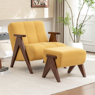 Fauteuil avec repose-pieds Jolanta