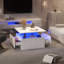 Pedestal Coffee Table with Storage-902110404