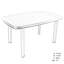 Rimini Rectangular Table with 4 Chairs Garden Set-1857465427