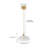 1-Copper glass flower shaped dimmable pendant light