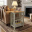 Wood Free Standing Magazine Rack