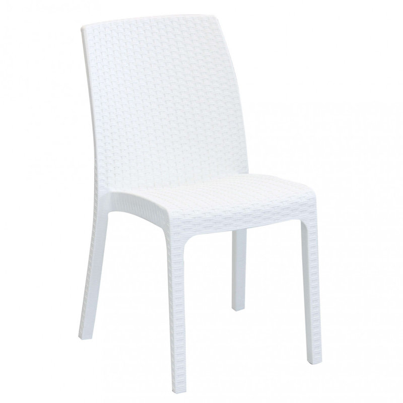 Tullos 45cm H Side Chair, White