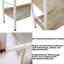 Derks 60cm W Height -Adjustable Shelving Unit-2072756302