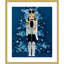 Disco Nutcracker I by Wood Framed Wall Art Print-1818854838