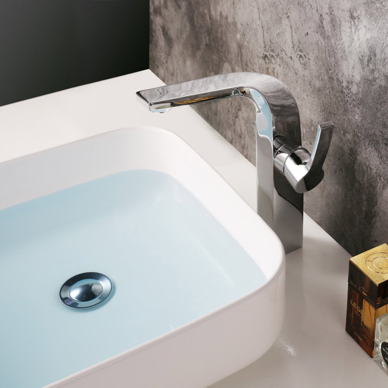 Vessel Sink Faucet Single-handle Bathroom Faucet, Chrome
