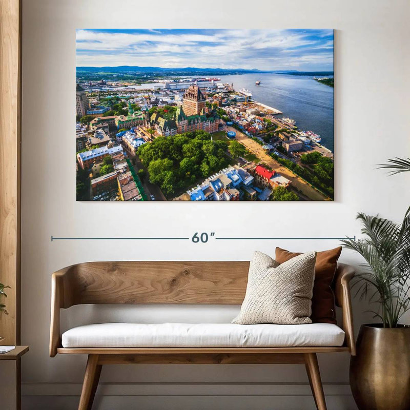 Rorry Quebec, 34" H x 51" W