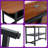 Modern Dining Table 71" w/Shelf & Legs-1076949953